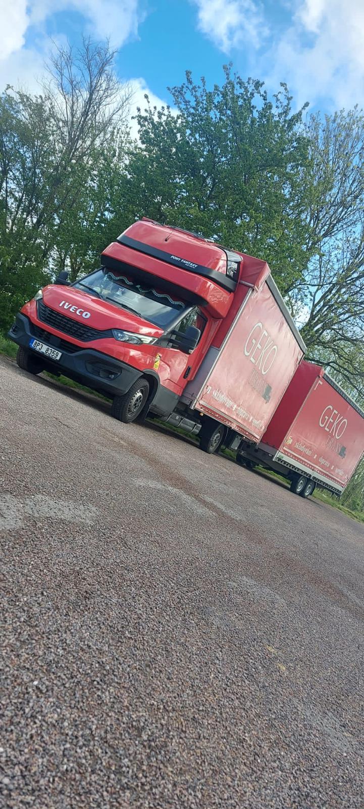 Fotografie soupravy do tří tun Geko Trans, soupravy do tří tun Geko Trans